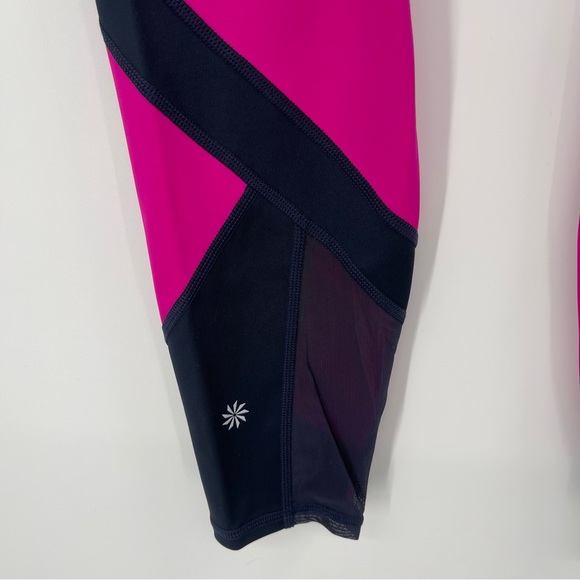 Athleta Electric Fuchsia Colorblock Sonar Tight Leggings - Picture 6 of 13